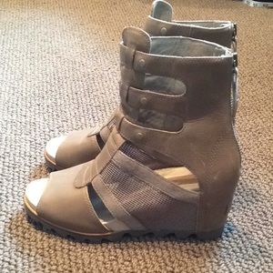 Sorel Joanie Gladiator Wedge Sandals